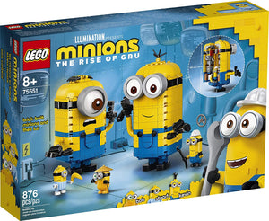LEGO® Minions 75551 Brick-Built Minions and Their Lair (876 pieces)