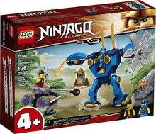 Load image into Gallery viewer, LEGO® Ninjago 71740 Jay’s Electro Mech (106 pieces)