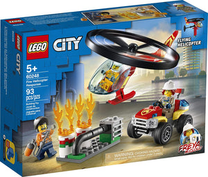 LEGO® CITY 60248 Fire Helicopter Response (93 pieces)