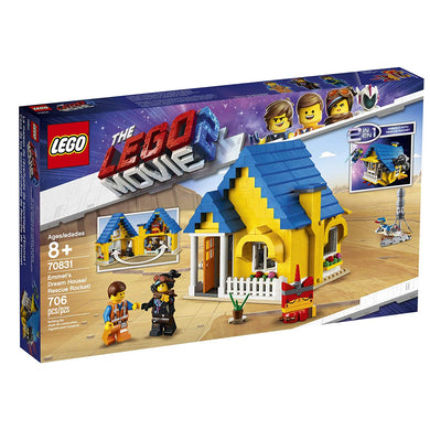 LEGO® 70831 THE LEGO® MOVIE 2™ Emmet’s Dream House/Rescue Rocket! (706 pieces)