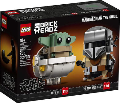 LEGO® BrickHeadz™ 75317 Star Wars™ The Mandalorian & The Child (295 pieces)