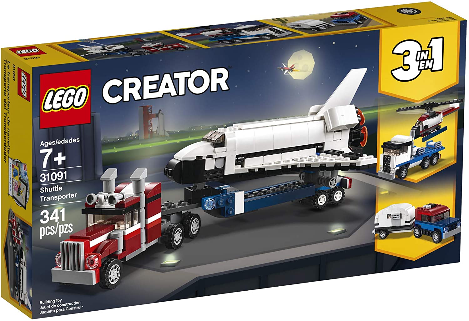LEGO® Creator 31091 Shuttle Transporter (341 pieces) – AESOP'S FABLE