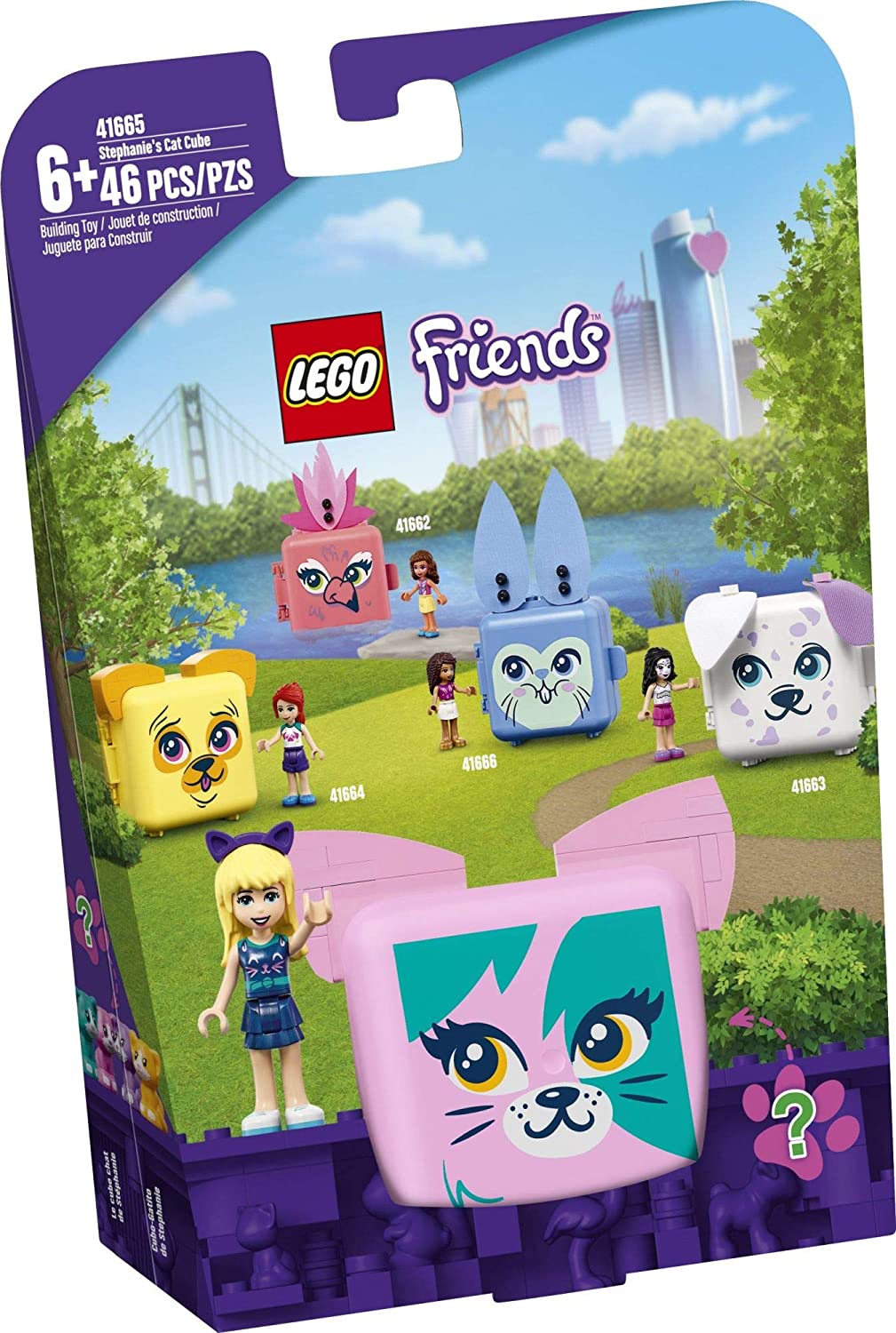 LEGO® Friends 41665 Stephanie’s Cat Cube (46 pieces)