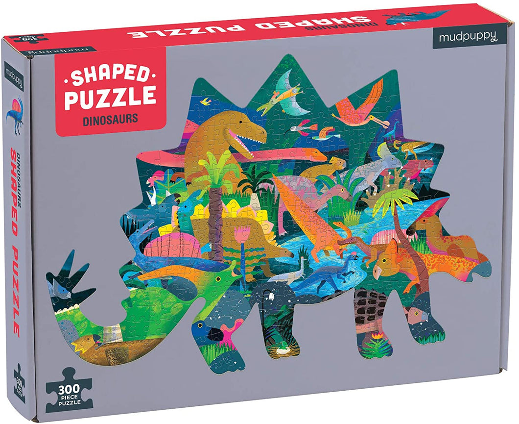 Dinosaur Shaped Puzzle (300 pieces)