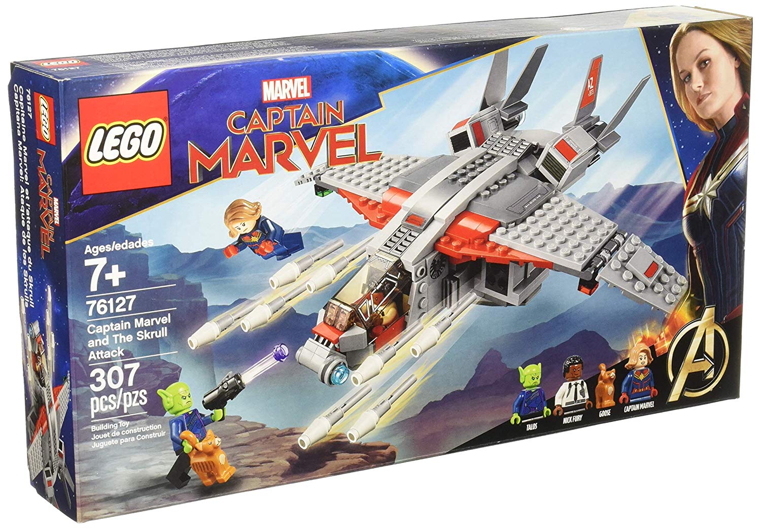 Captain marvel 2024 lego walmart