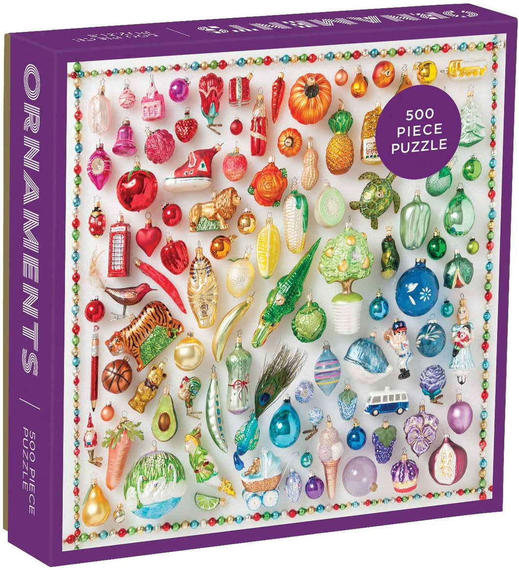 Rainbow Ornaments Puzzle (500 pieces)