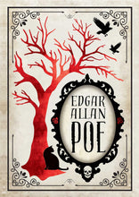 Load image into Gallery viewer, Edgar Allan Poe Deluxe Note Card Set (With Keepsake Book Box)