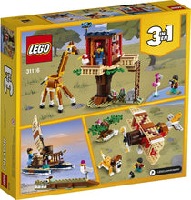 Load image into Gallery viewer, LEGO® Creator 31116 Safari Wildlife Tree House (397 pieces)