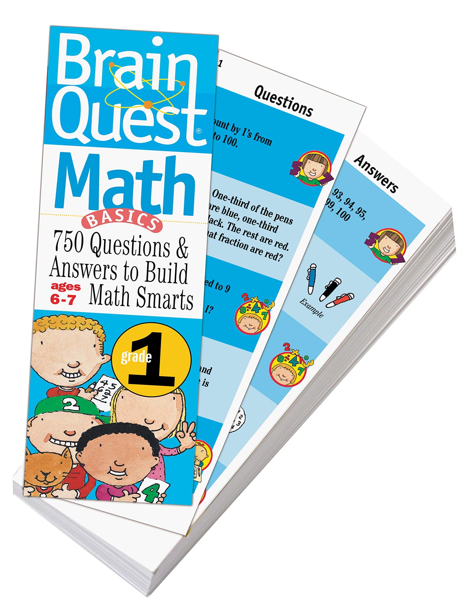 My First Grade Math Book: A Fun Educational Brain Game Book for