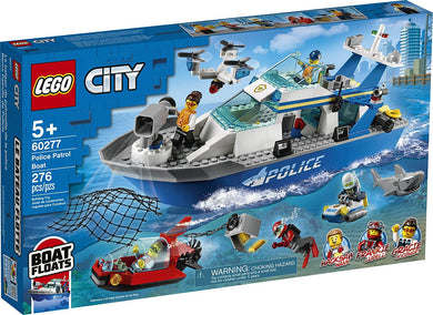 LEGO® CITY 60277 Police Patrol Boat (276 pieces)