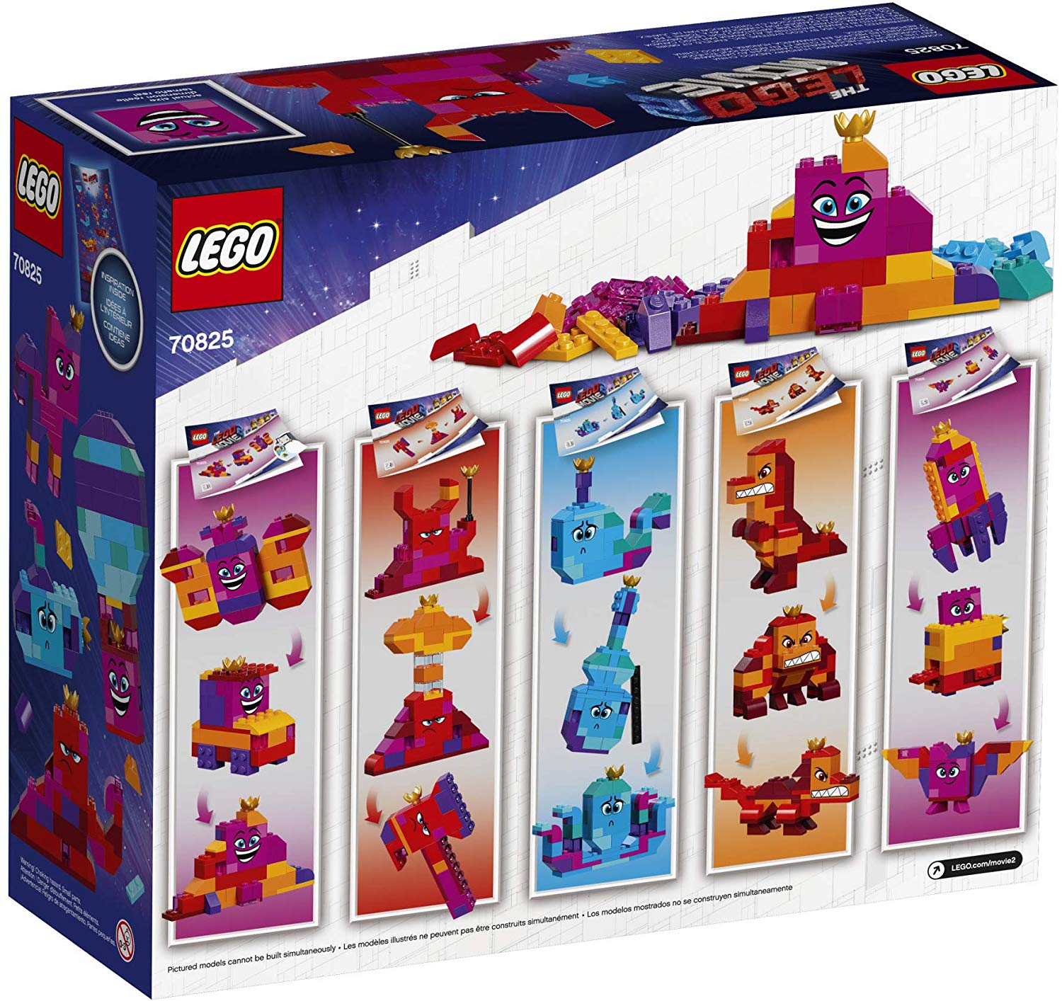 LEGO® 70825 THE LEGO® MOVIE 2™ Queen Watevra's Build Whatever Box