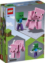 Load image into Gallery viewer, LEGO® Minecraft 21157 BigFig and Baby Zombie (159 pieces)