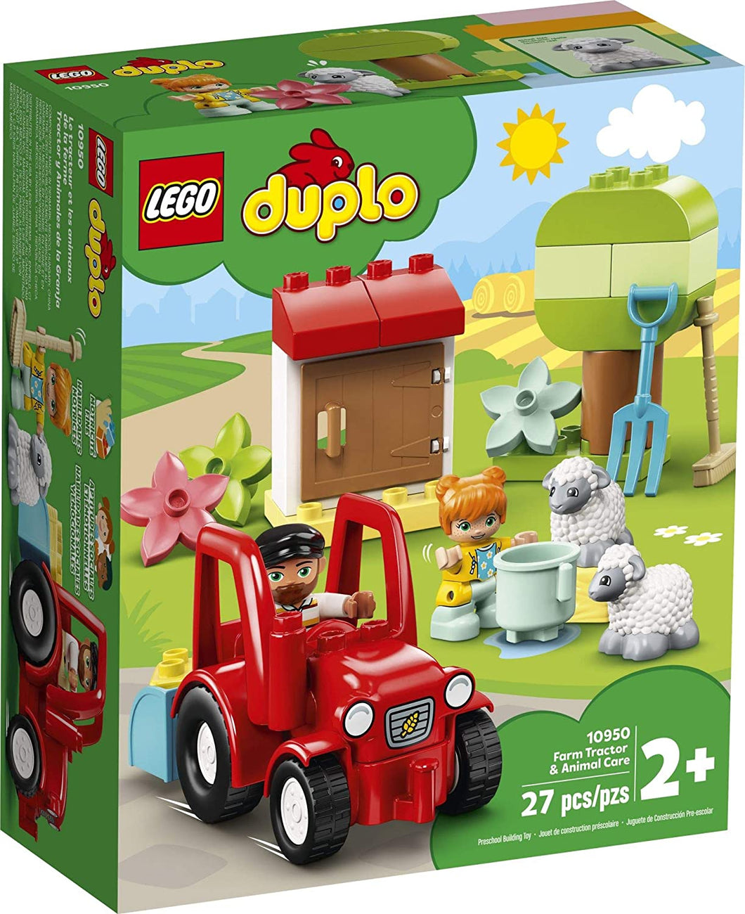 LEGO® DUPLO® 10950 Farm Tractor & Animal Care (27 pieces)