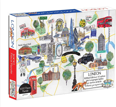 London Map Puzzle (1000 pieces)