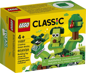 LEGO® CLASSIC 11007 Creative Green Bricks (60 pieces)