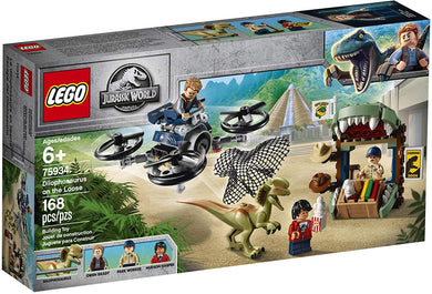 LEGO® Jurassic World 75934 Dilophosaurus on The Loose (168 pieces)