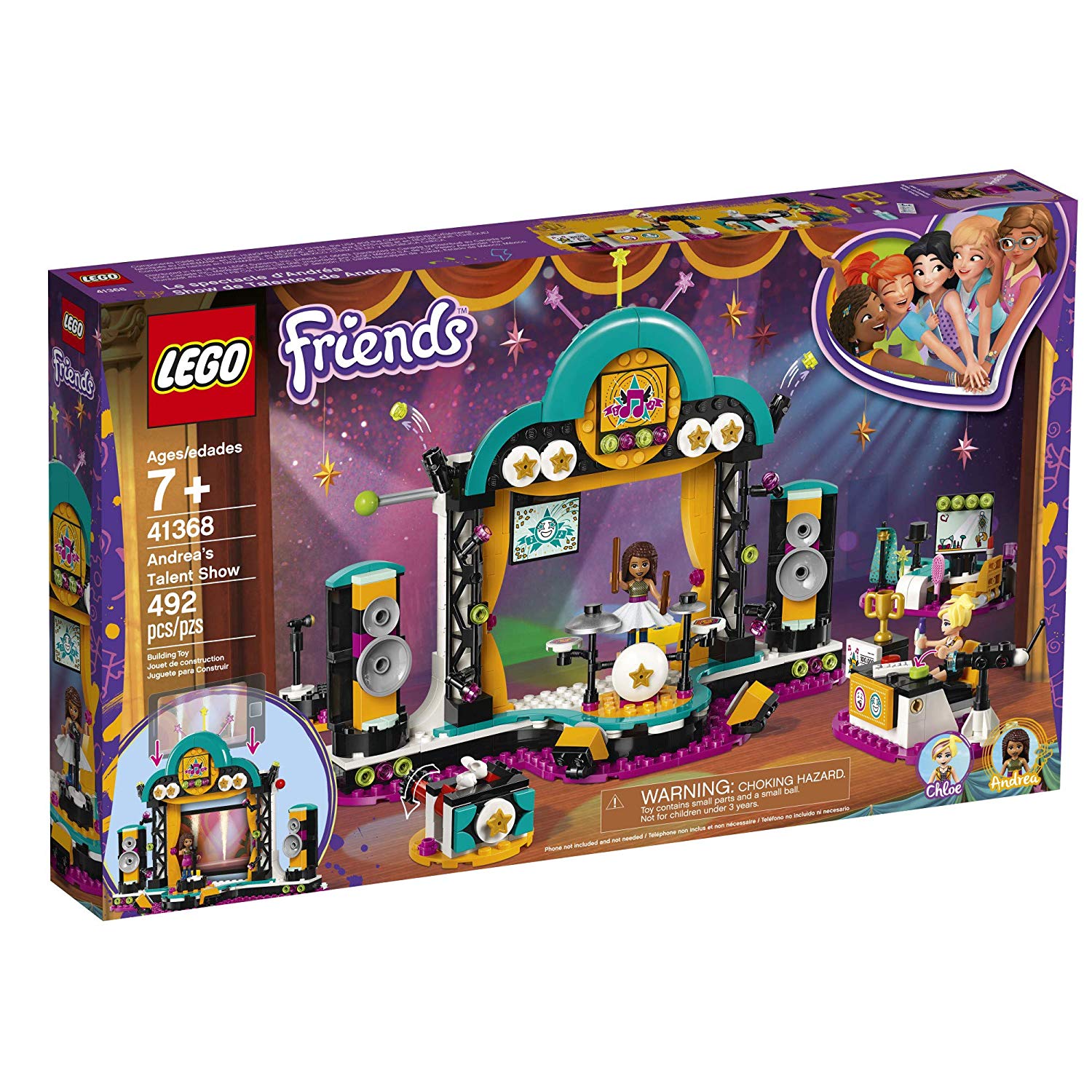 LEGO® Friends 41368 Andrea's Talent Show (429 pieces) – AESOP'S FABLE