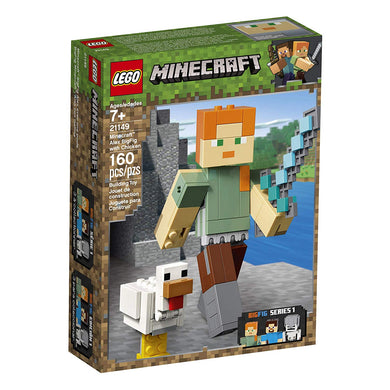 LEGO® Minecraft 21149 Alex BigFig with Chicken (160 pieces)