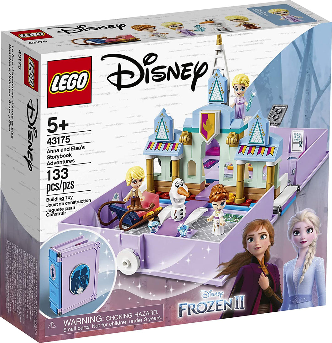 LEGO® Disney™ 43175 Frozen Anna and Elsa’s Storybook Adventures (133 pieces)