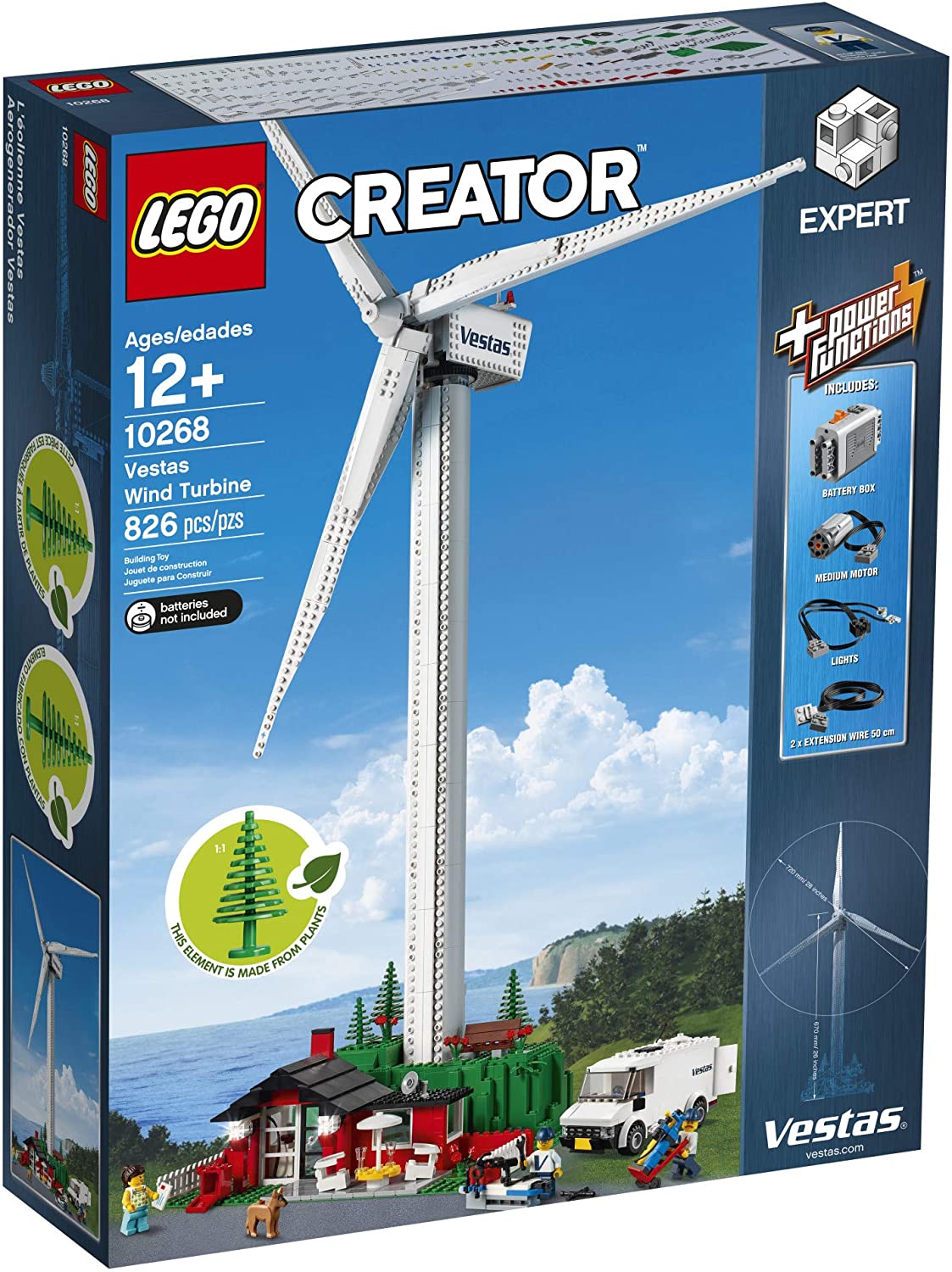 LEGO® Creator Expert 10268 Vestas Wind Turbine (826 pieces