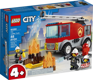 LEGO® CITY 60280 Fire Ladder Truck (88 pieces)