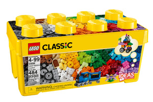LEGO® CLASSIC 10696 Medium Creative Brick Box (484 pieces)