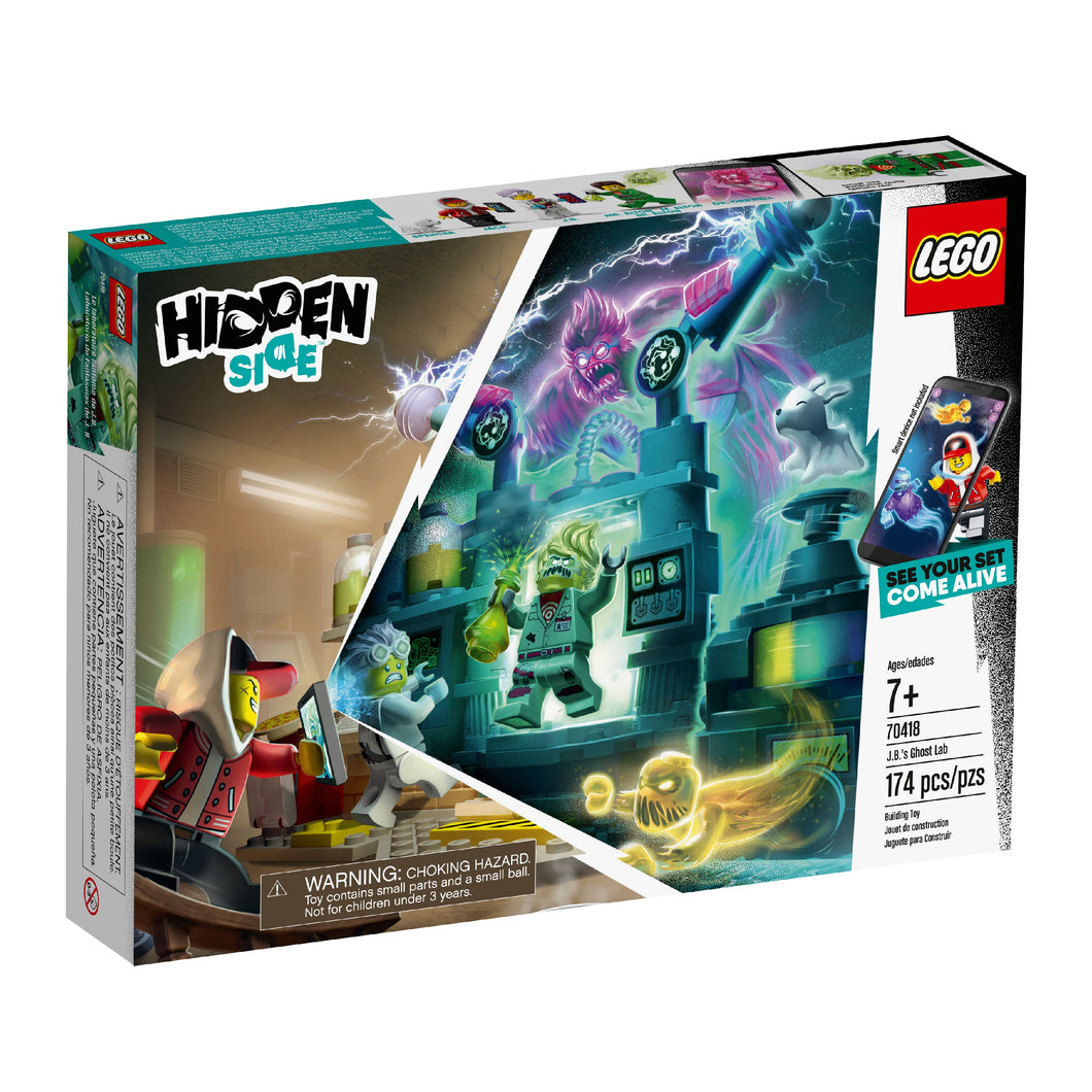LEGO® Hidden Side 70418 J.B.’s Ghost Lab (174 Pieces)