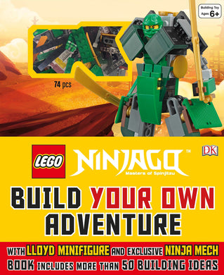 LEGO® NINJAGO: Build Your Own Adventure: With Lloyd Minifigure and Exclusive Ninja Merch
