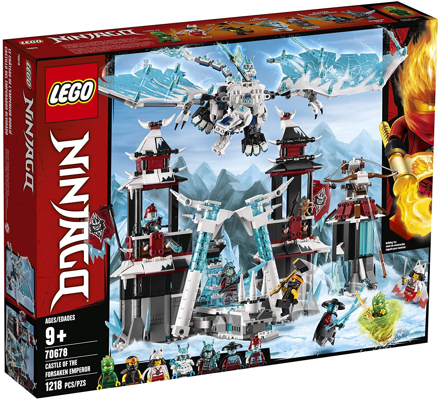 LEGO® Ninjago 70678 Castle of the Forsaken Emperor (1218 pieces