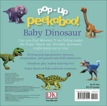 Load image into Gallery viewer, Pop-Up Peekaboo! Baby Dinosaur