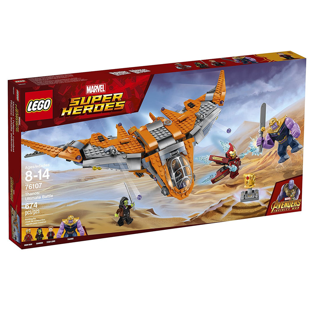 Morse kode Manøvre Vibrere LEGO® Marvel Avengers 76107 Thanos: Ultimate Battle (674 pieces) – AESOP'S  FABLE
