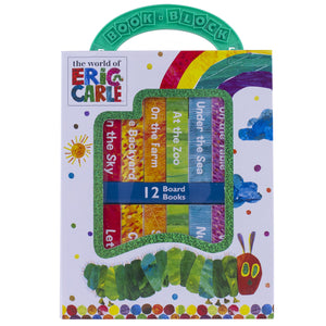 World of Eric Carle, My First Library Board Book Block (12-Book Set)
