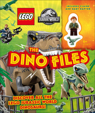 LEGO® Jurassic World: The Dino Files with minifigure and baby raptor