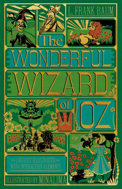 Wonderful Wizard of Oz (Illustrated with Interactive Elements)