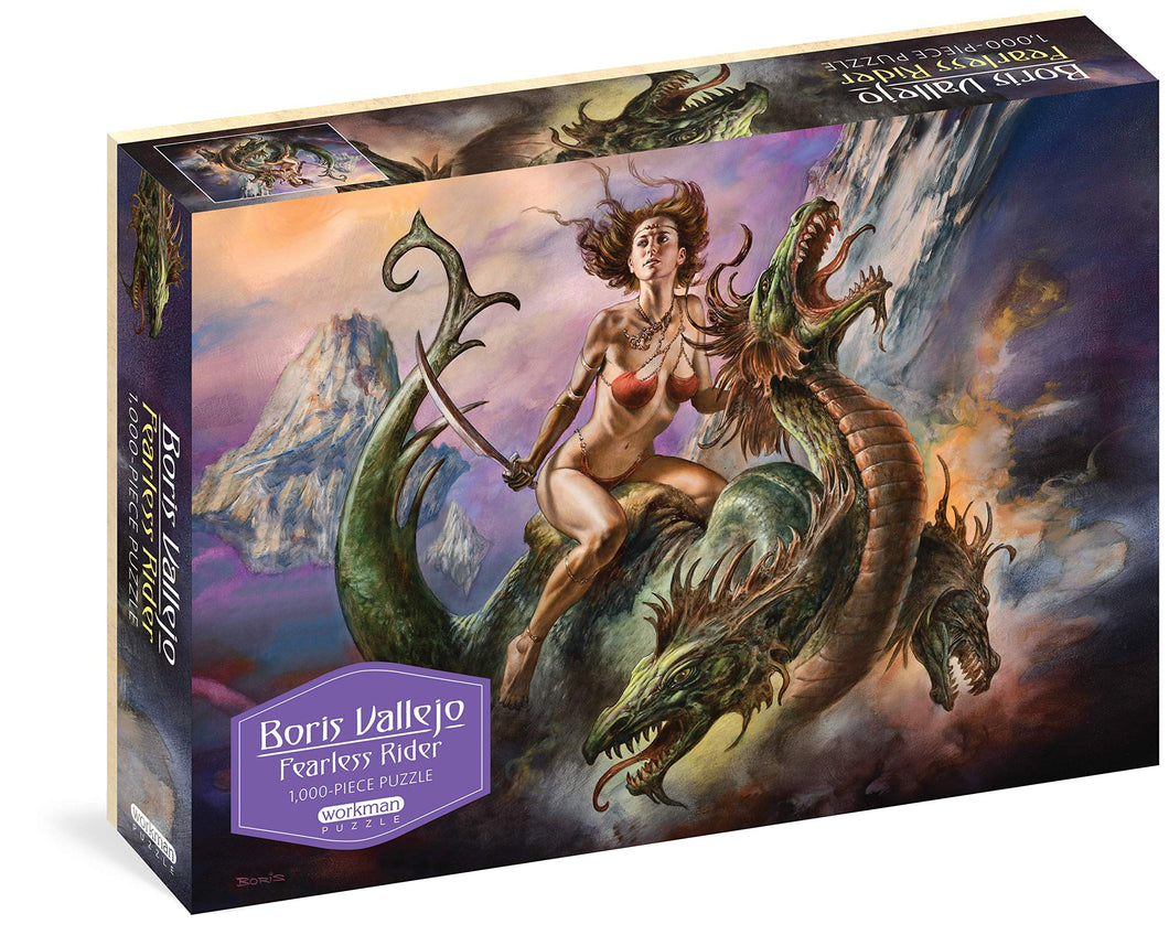 Boris Vallejo Fearless Rider Puzzle (1000 pieces)