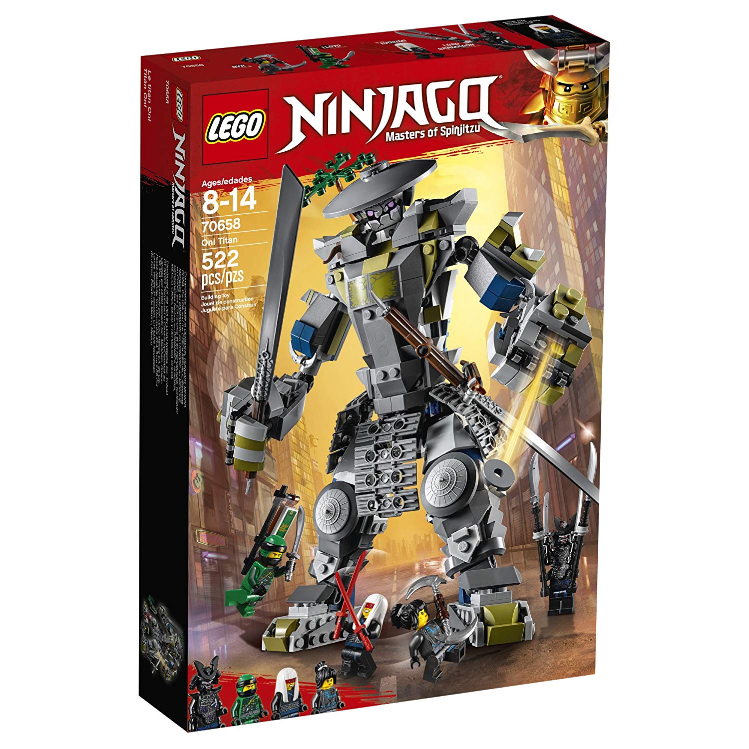 LEGO® Ninjago 70658 Oni Titan (522 pieces) – AESOP'S FABLE