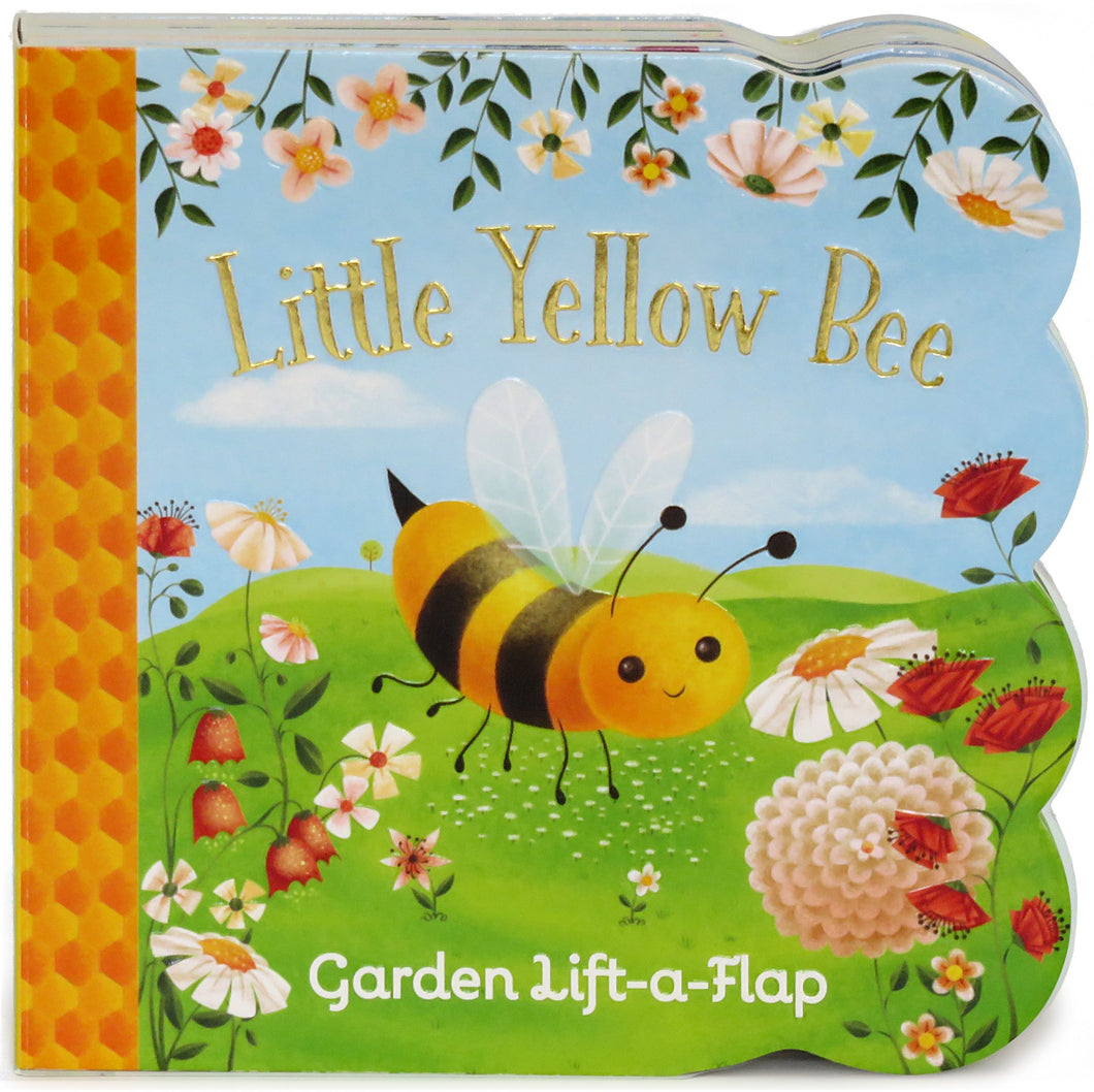 Little Yellow Bee: Lift-a-Flap Board Book