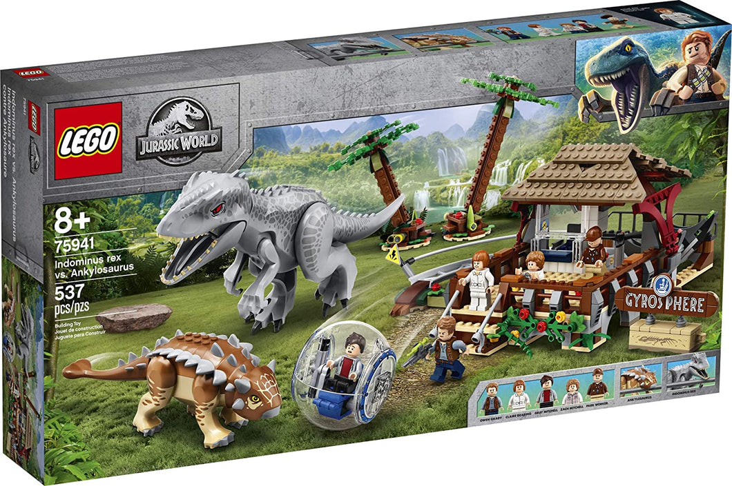 LEGO® Jurassic World 75941 Indominus rex vs. Ankylosaurus (537 pieces)