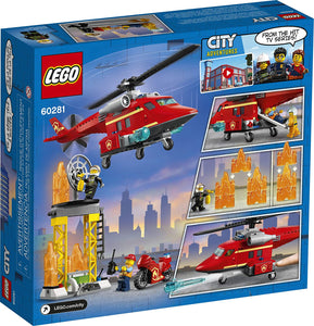 LEGO® CITY 60281 Fire Rescue Helicopter (212 pieces)