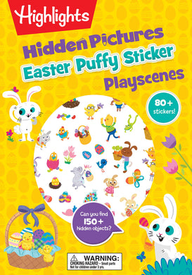 Easter Puffy Sticker Hidden Pictures® Playscenes
