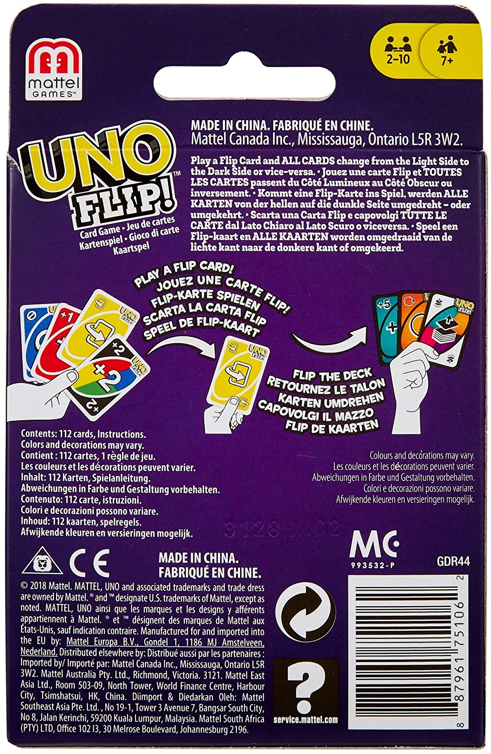 UNO Flip! Card Game 