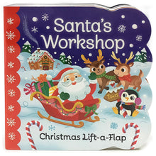 Load image into Gallery viewer, Santa&#39;s Workshop: Lift-a-Flap Board Book
