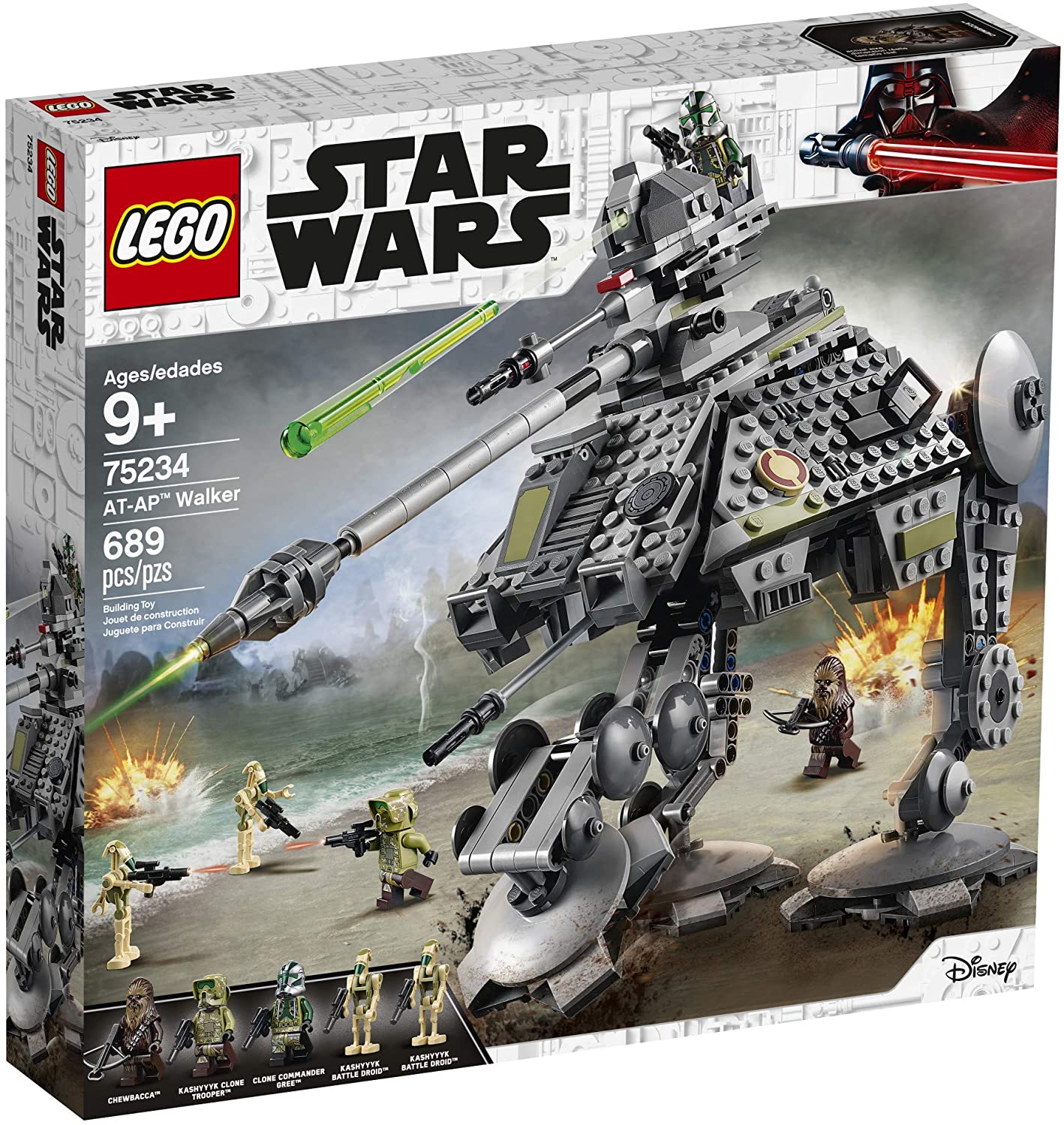 LEGO® Star Wars™ 75234 AT-AP Walker (689 pieces) – AESOP'S FABLE