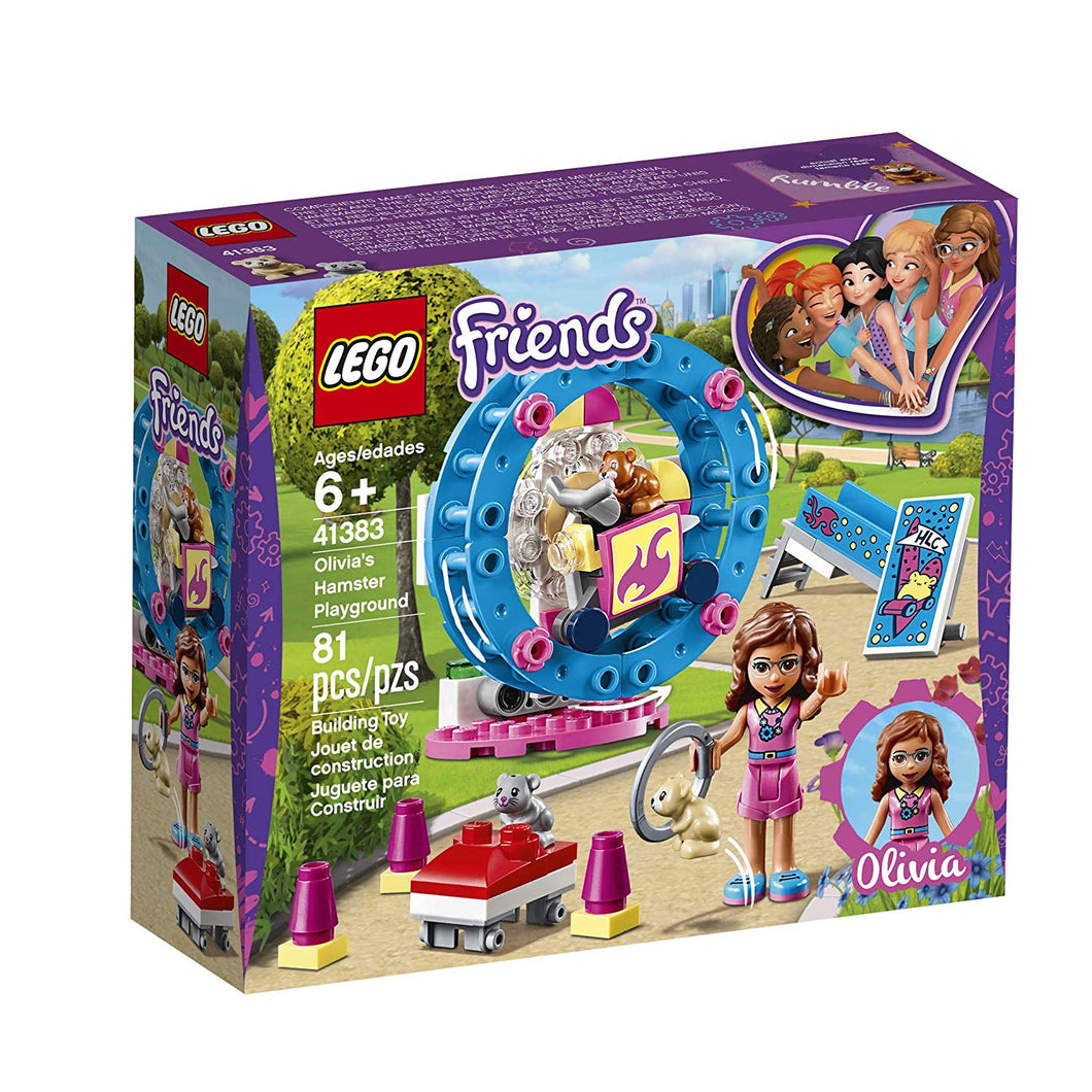 LEGO® Friends 41383 Olivia's Hamster Playground (81 pieces)