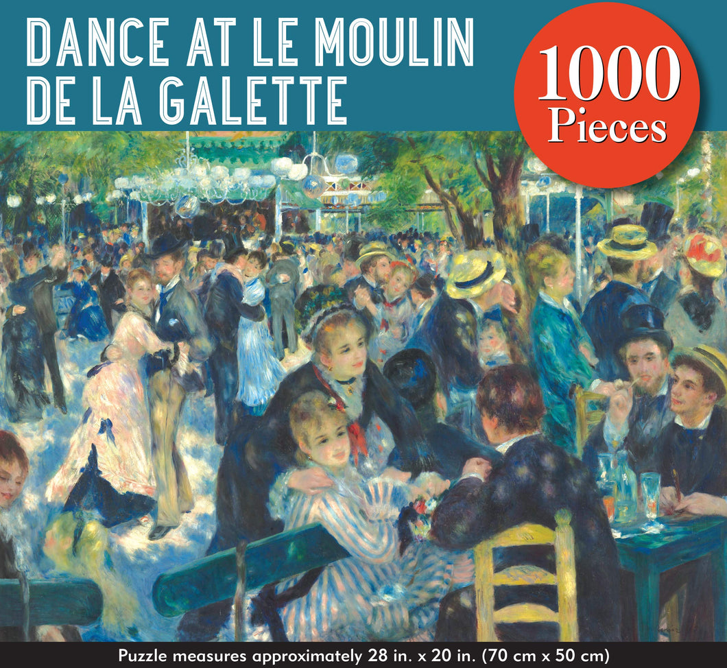 Dance at Le Moulin De La Galette Jigsaw Puzzle (1000 pieces)