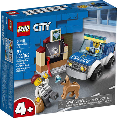 LEGO® CITY 60241 Police Dog Unit (67 pieces)