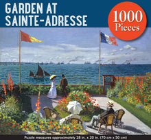 Load image into Gallery viewer, Garden at Sainte-Adresse Jigsaw Puzzle (1000 pieces)