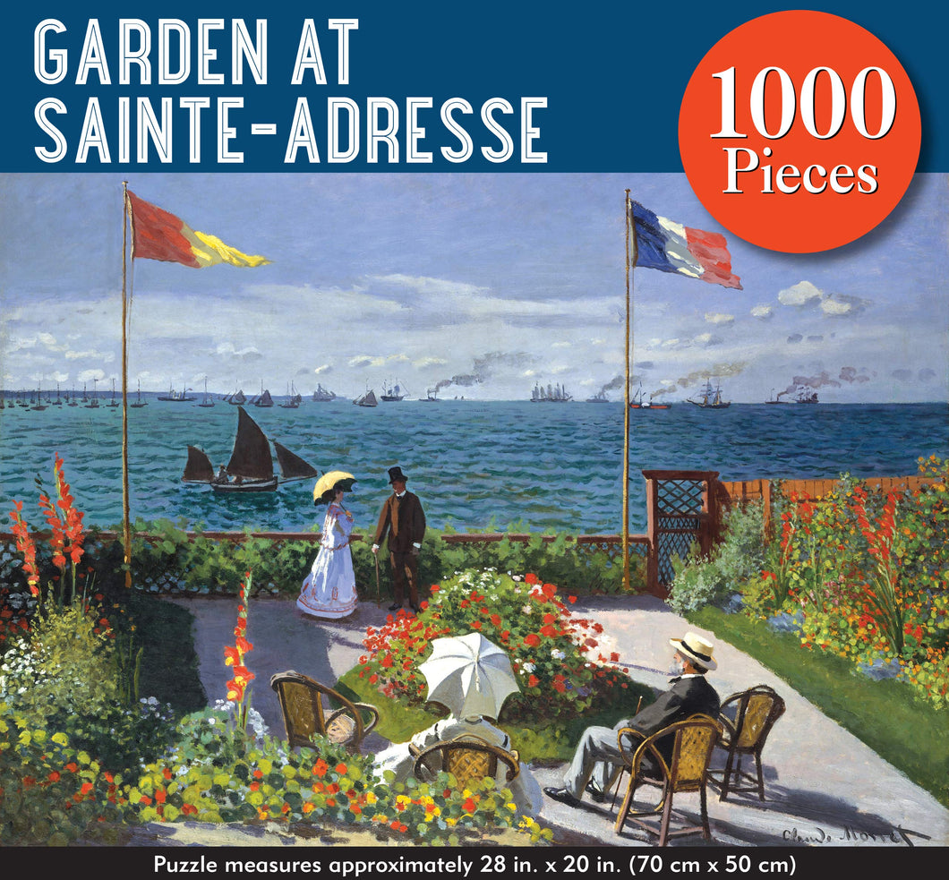 Garden at Sainte-Adresse Jigsaw Puzzle (1000 pieces)