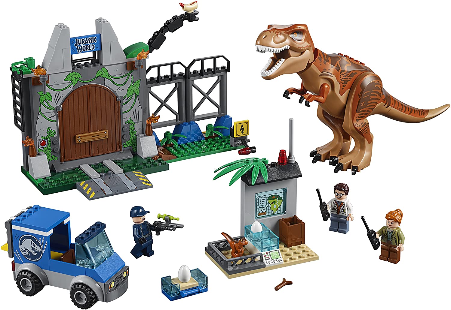 Kalinga Ashok Buy Red Bricks Lego Jurassic World T Rex Breakout