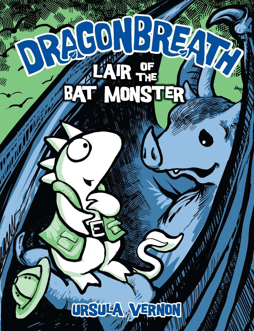Lair of the Bat Monster (Dragonbreath Book 4)